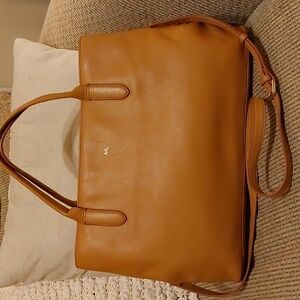 Mark & Graham Tan Laptop Bag